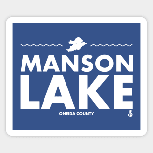 Oneida County, Wisconsin - Manson Lake Sticker